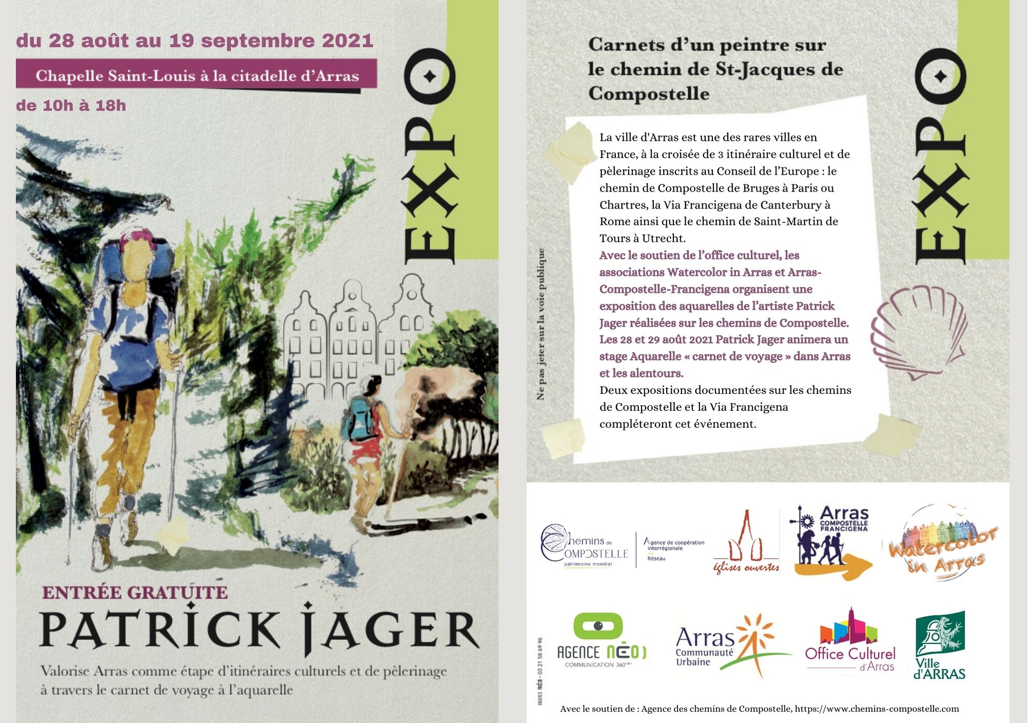Flyer Expo Compostelle